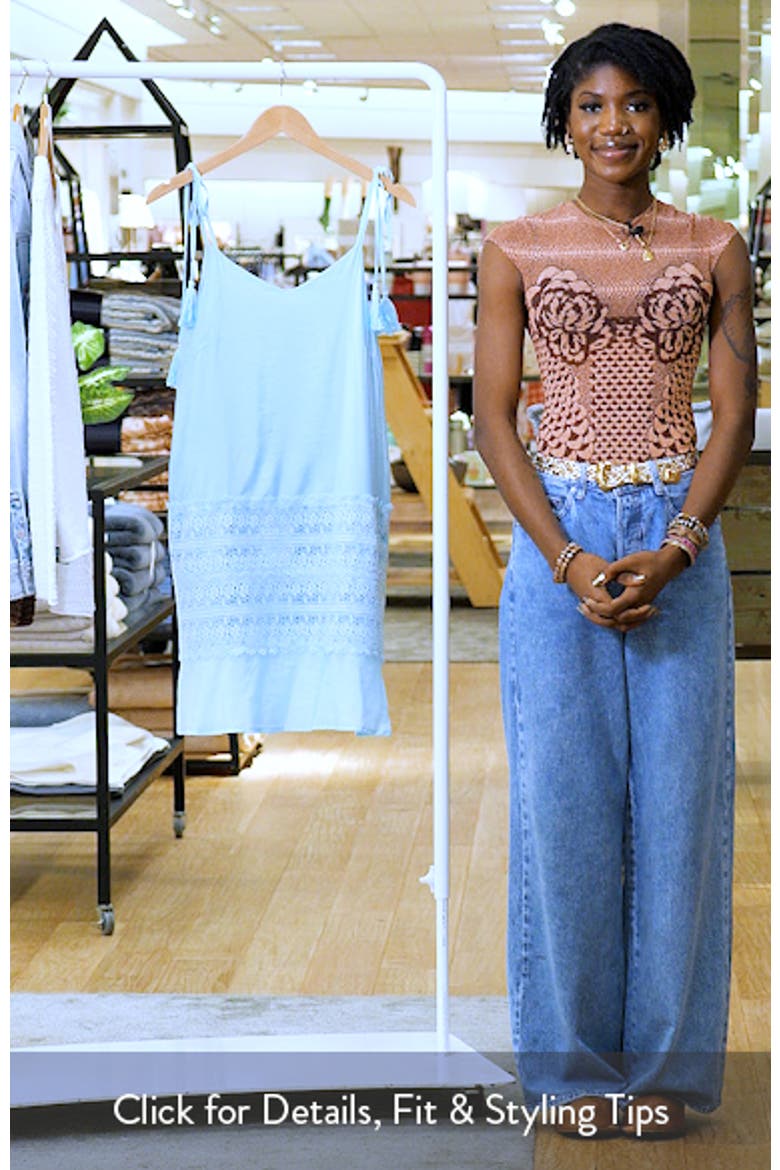 Crochet Trim Cover-Up Dress video