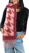 MARCUS ADLER Houndstooth Scarf