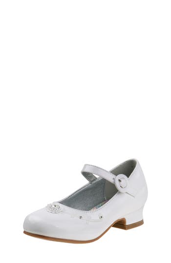 Josmo Kids' Mary Jane Dress Shoe In White