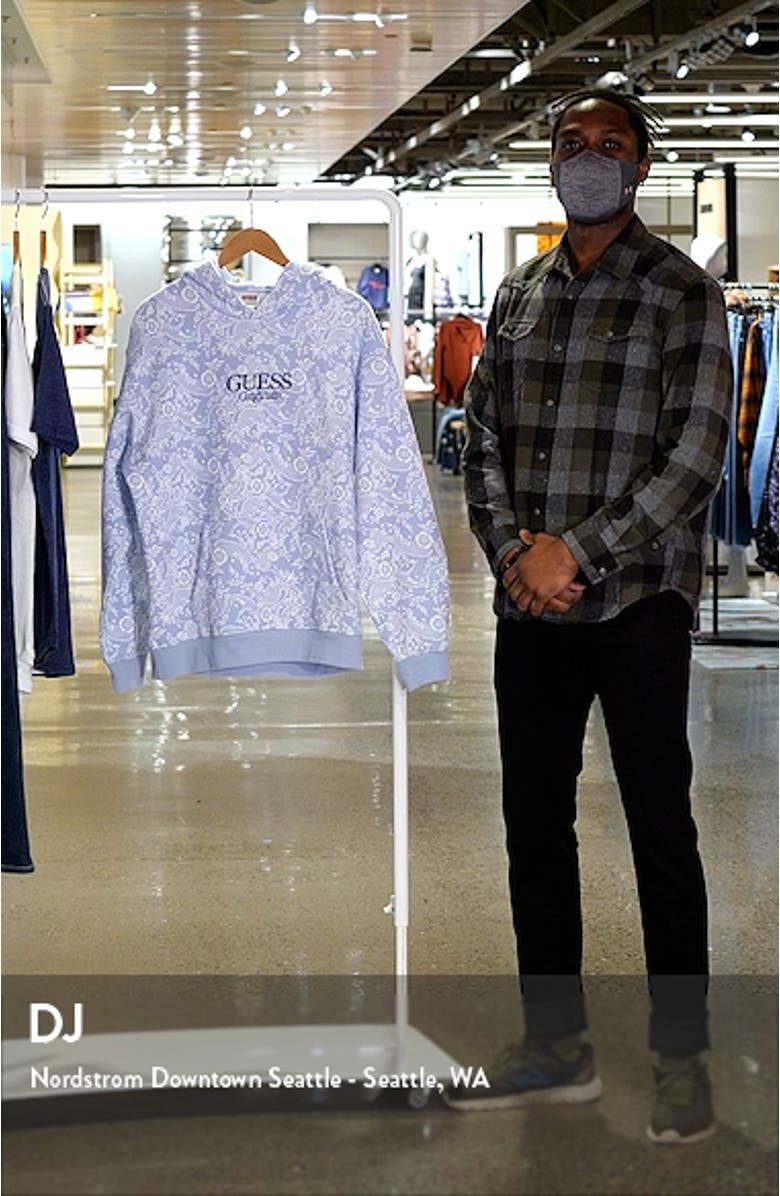 Jensen Paisley Print Hoodie, sales video thumbnail