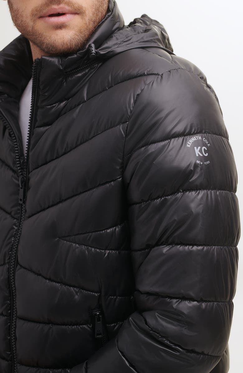 Kenneth Cole Quilted Packable Puffer Jacket, Alternate, color, 