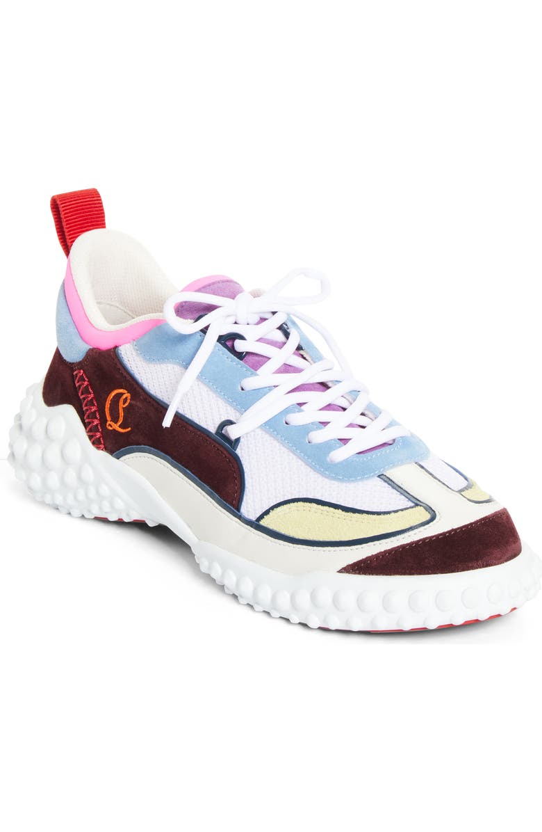 Christian Louboutin Mara Runner Sneaker, Main, color, Version Ceruleo/ Amara