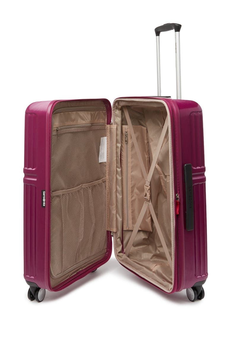 24" Expandable Spinner Luggage, Alternate, color, SOLAR ROSE