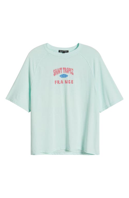 Shop Vinyl Icons Saint Tropez Graphic T-shirt In Mint