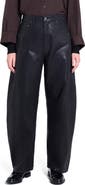 TWP Beryl Coated Barrel Leg Pants