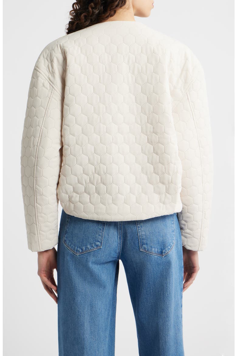 Honeycomb Quilted Bomber Jacket, Alternate, color, KIT
