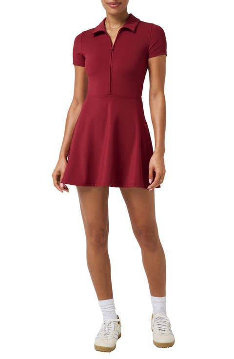 MoveKnit Quarter Zip Dress