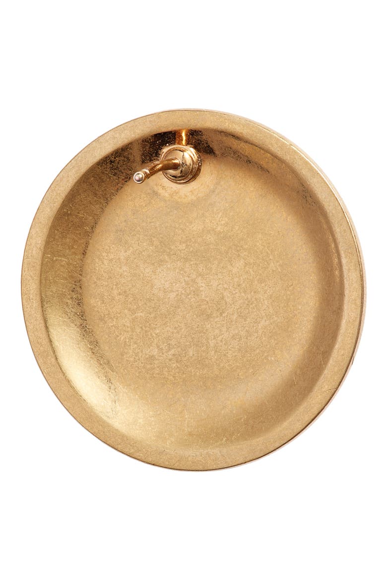 Medusa Stud Earrings, Alternate, color, TRIBUTE GOLD