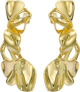 Ted Baker Leighanna Abstract Leaf Drop Earrings
