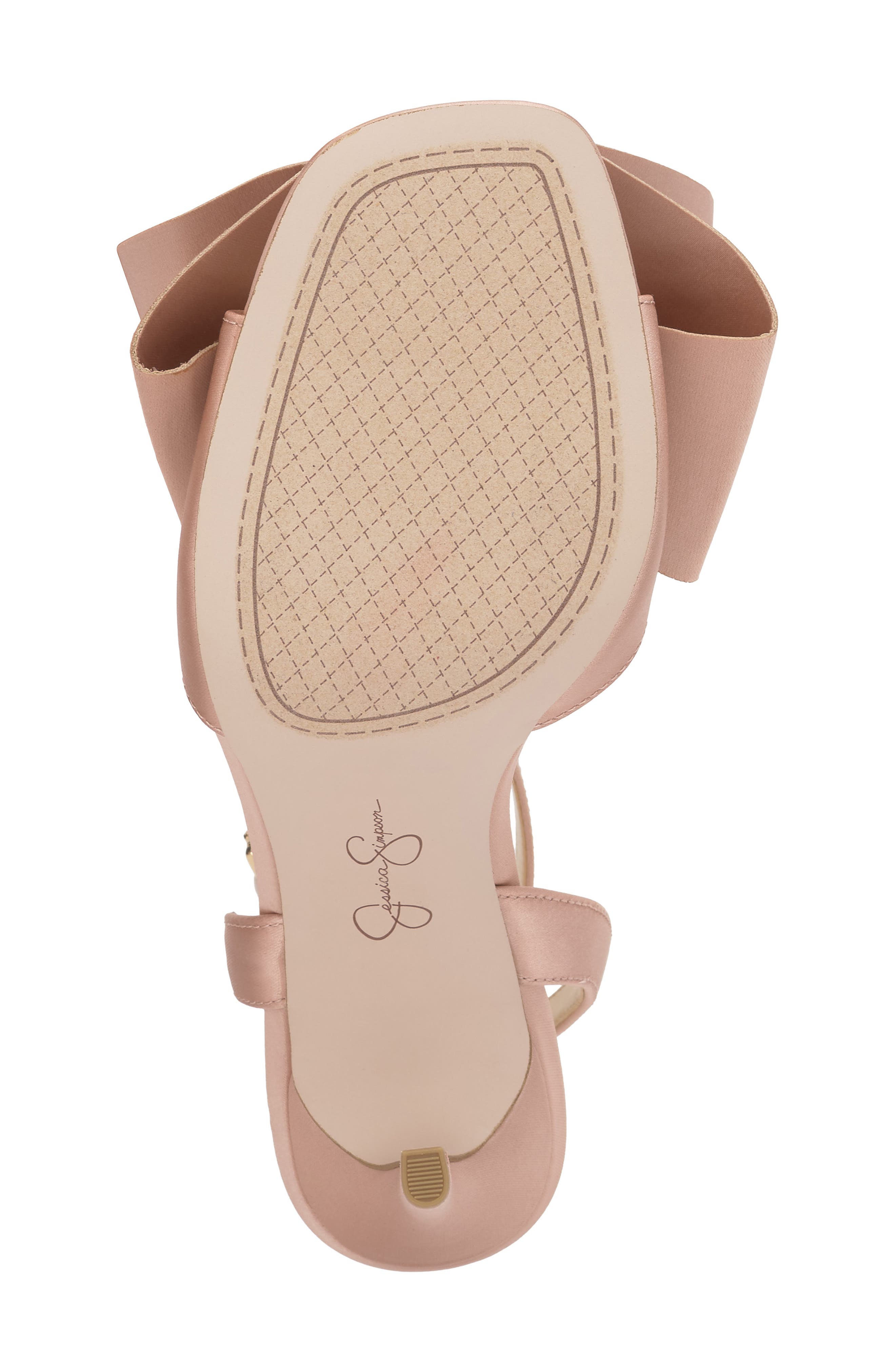 Olivine Ankle Strap Sandal, Alternate, color, BLUSH MATTE SATIN