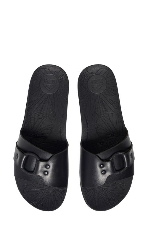 Reef Cushion Soho Cruz Slide Sandal In Black Night