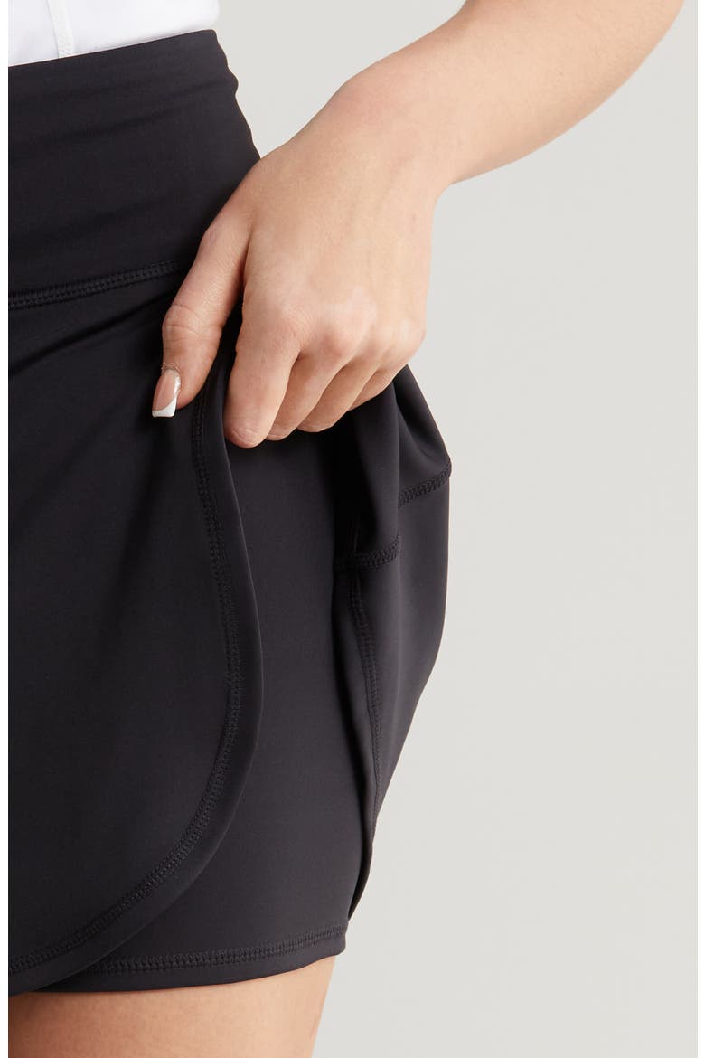 Nani Pocket Skort, Alternate, color, JET BLACK