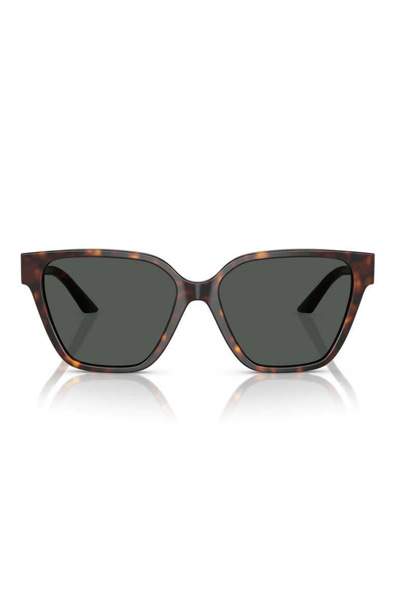 56mm Butterfly Sunglasses, Main, color, HAVANA