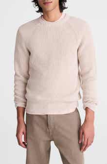 Shaker Stitch Cotton Sweater