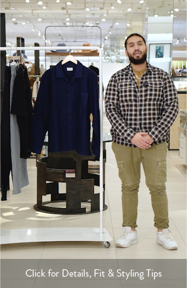 Signal Ashdown Embroidered Button-Up Shirt, sales video thumbnail