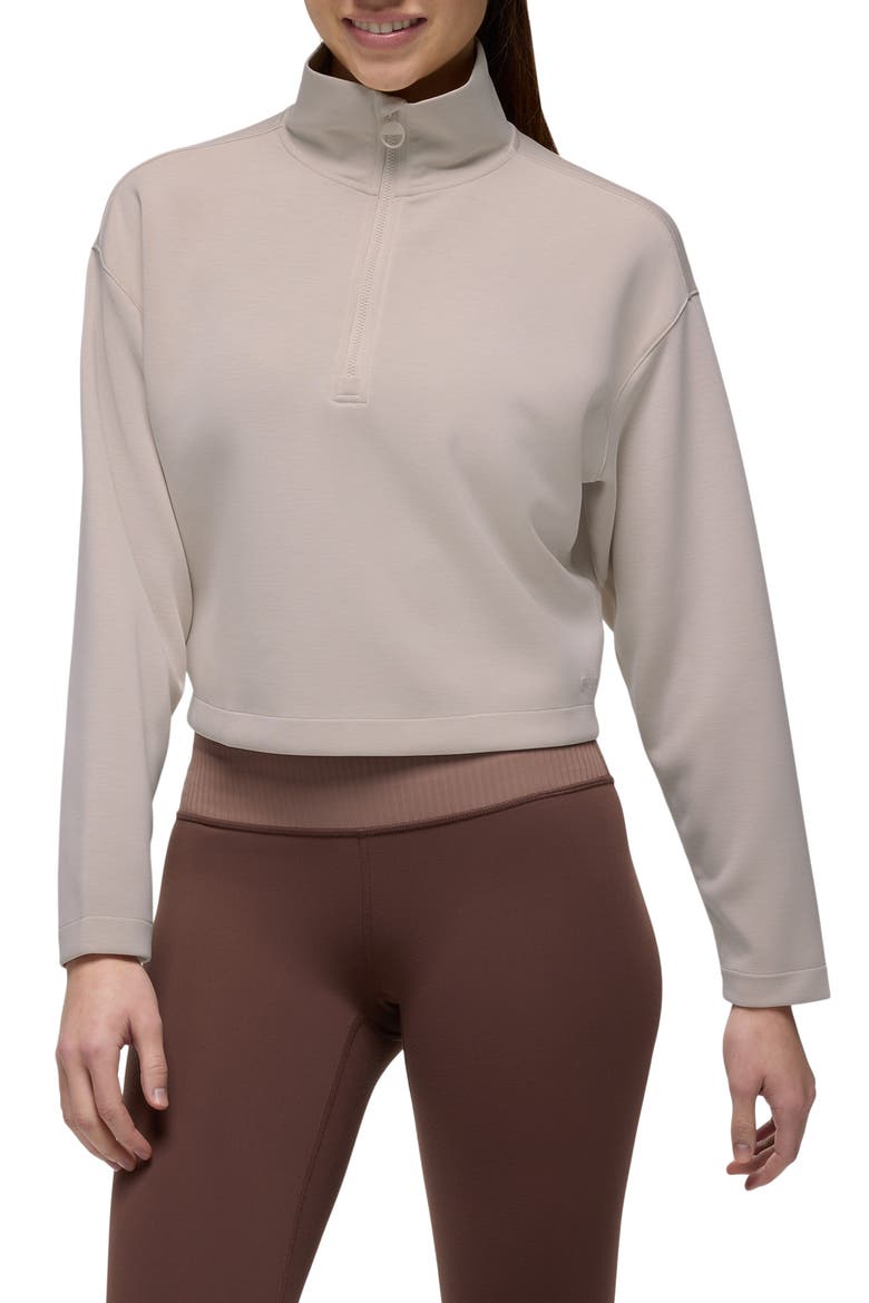 Shea Half Zip, Main, color, ALMOND