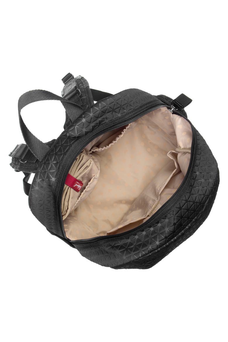 Luna Ultra Lite Diaper Backpack, Alternate, color, BLACK