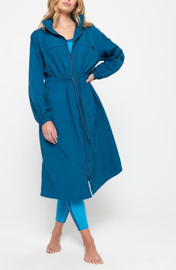 Spiritual Gangster Natasha Full Zip Trench Coat
