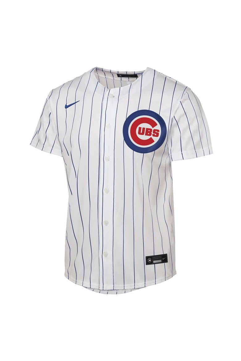 Youth Nike Alex Bregman White Chicago Cubs Home Replica Jersey, Alternate, color, White