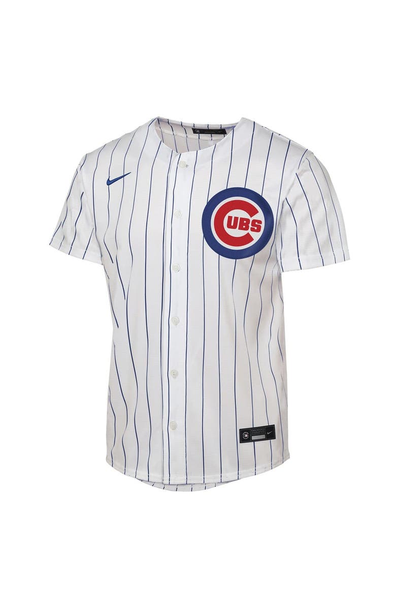 Nike Youth Nike Alex Bregman White Chicago Cubs Home Replica Jersey, Alternate, color, White