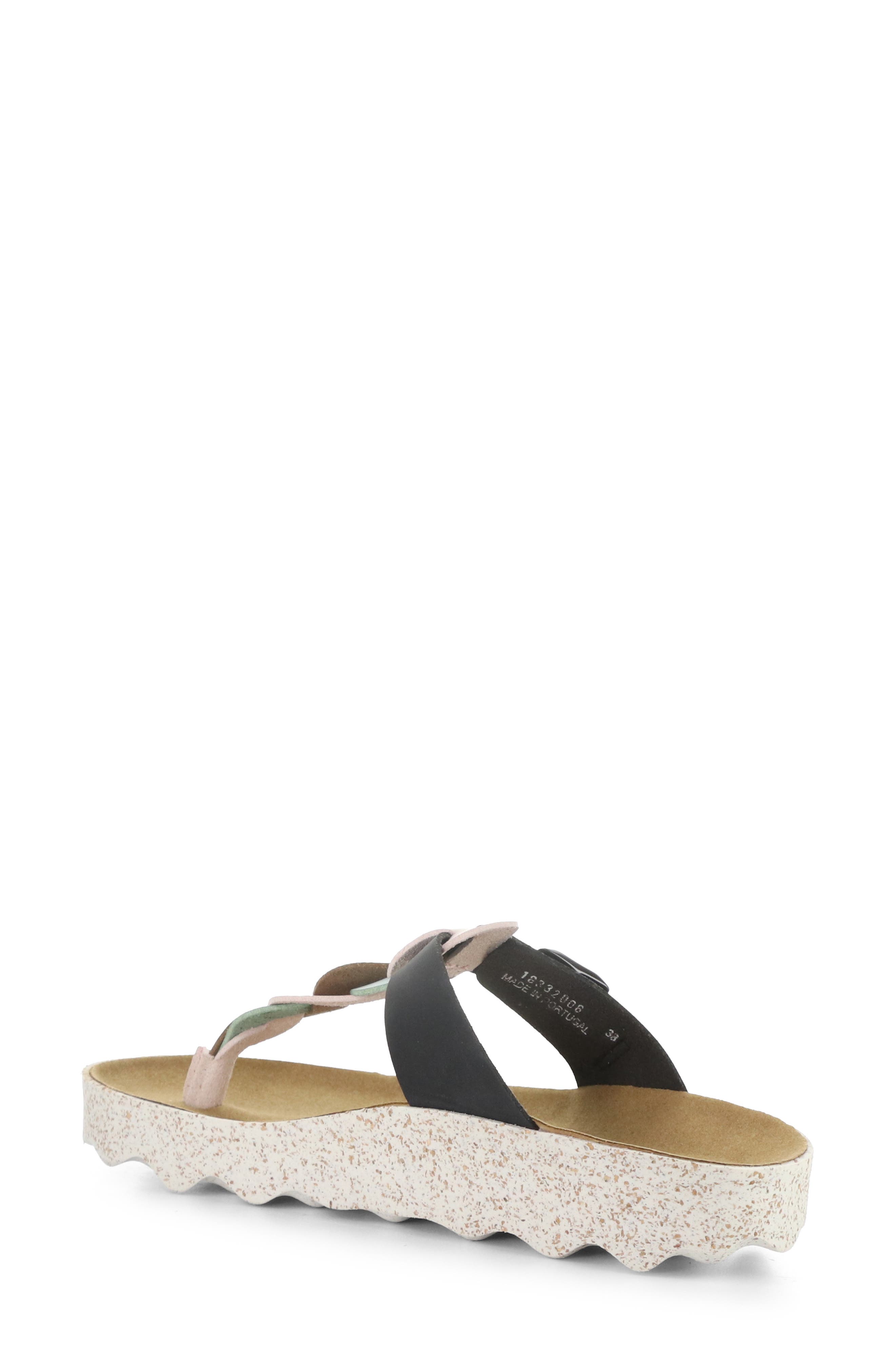 Asportuguesas by Fly London Cardi Flip Flop, Alternate, color, Black Multi