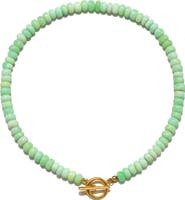 Sequin Opal Candy Beaded Choker Necklace
