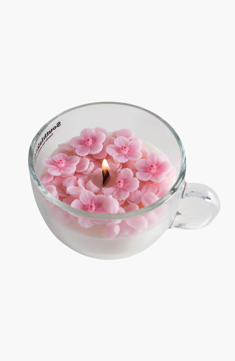 Romantic Sakura Cup Scented Candle