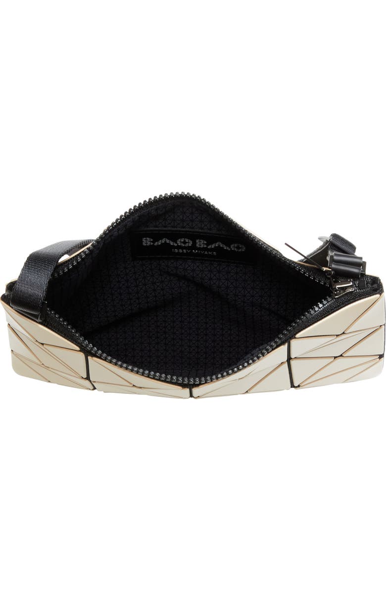 Bao Bao Issey Miyake Lucent Metallic Crossbody Bag, Alternate, color, Matte Beige