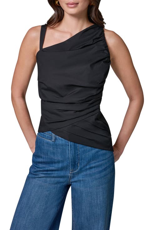 Stretch Poplin Top