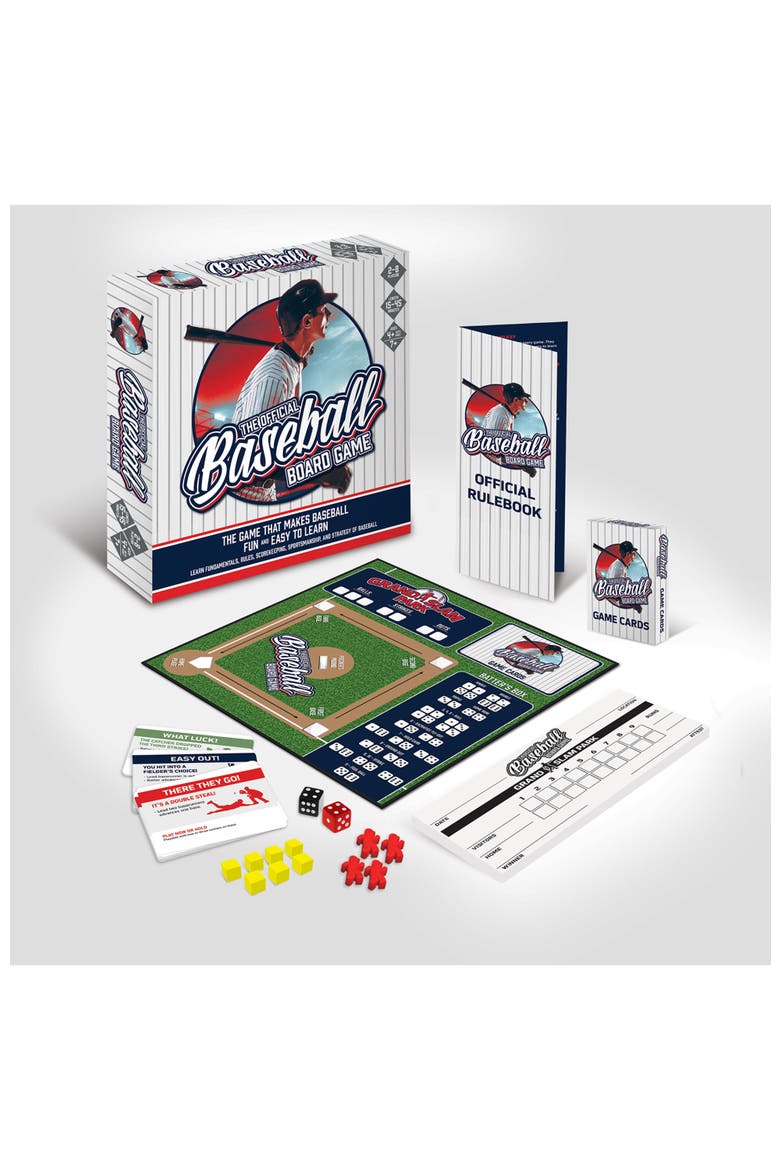The Official Baseball Board Game, Alternate, color, Multicolor