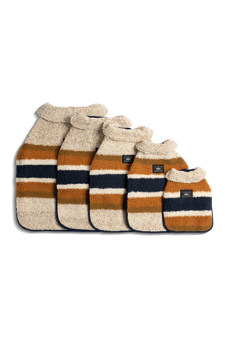 Fleece Dog Coat, Alternate, color, OATMEAL