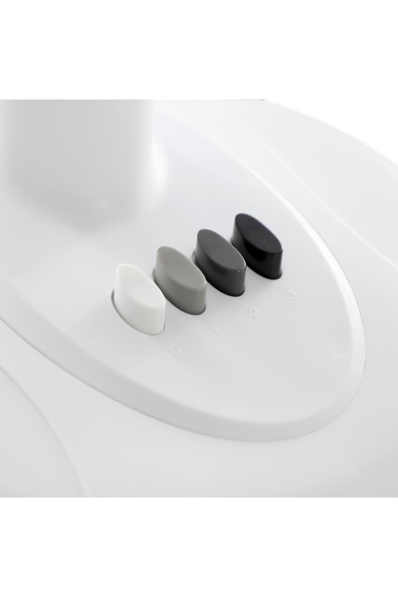 12 Inch 40w Oscillating Table Fan in White, Alternate, color, White