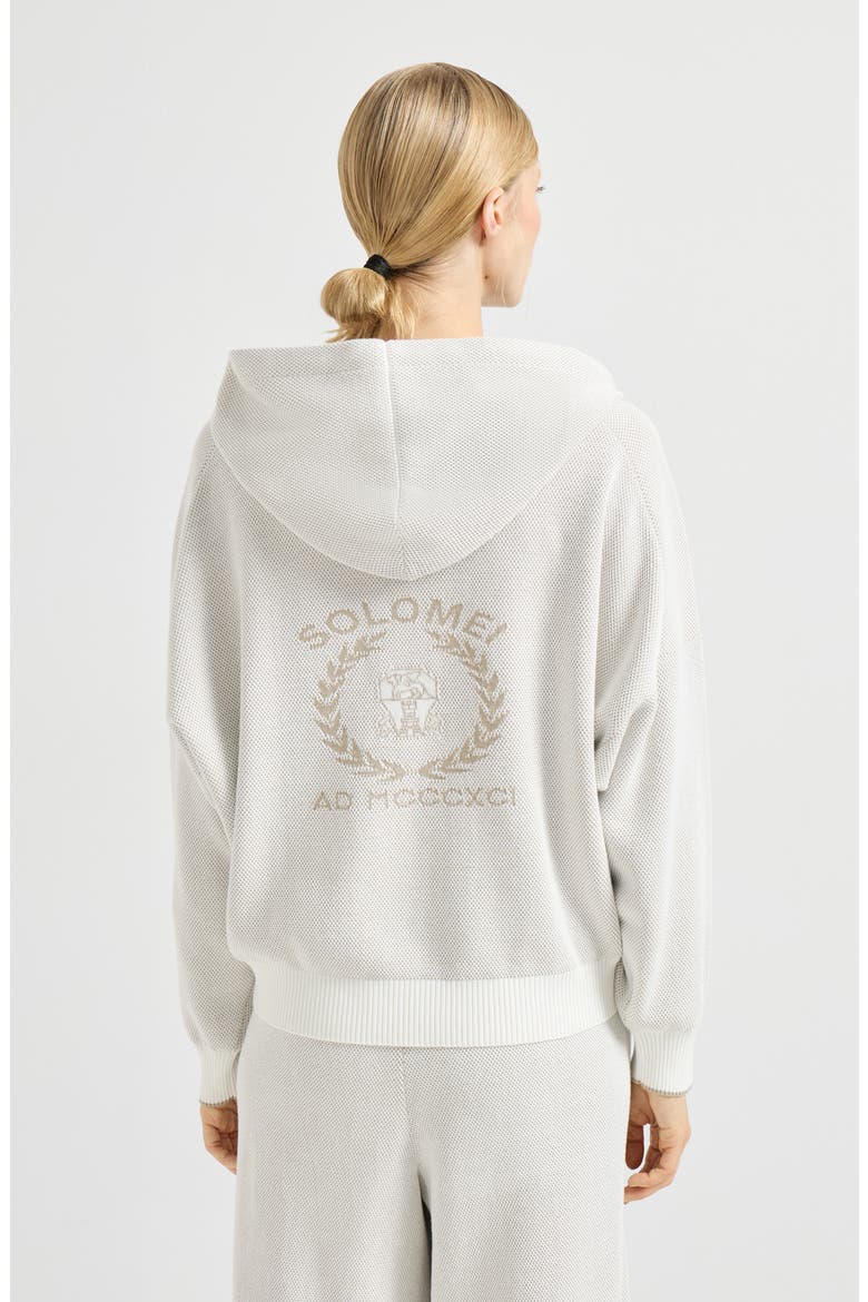 Honeycomb stitch sweatshirt, Alternate, color, Panama