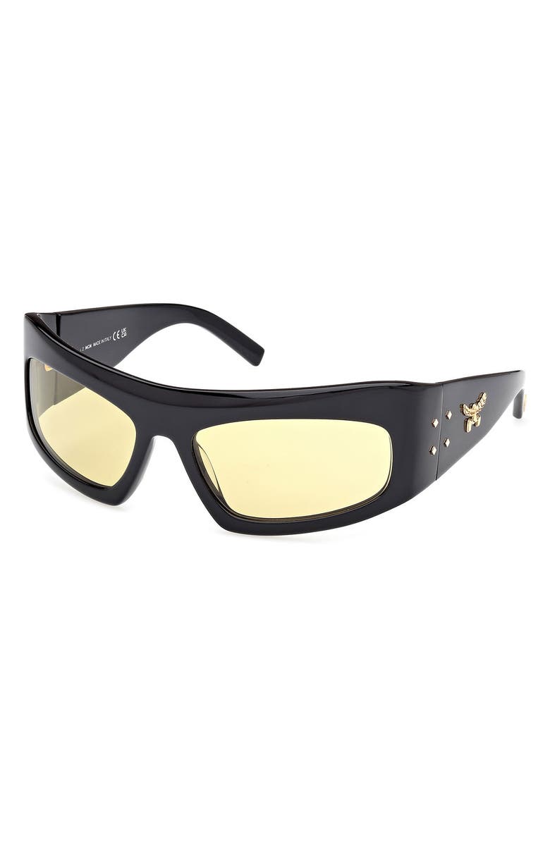 MCM 64mm Shield Sunglasses, Alternate, color,