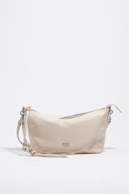 Bimba y Lola Medium Leather Trapecio Bag