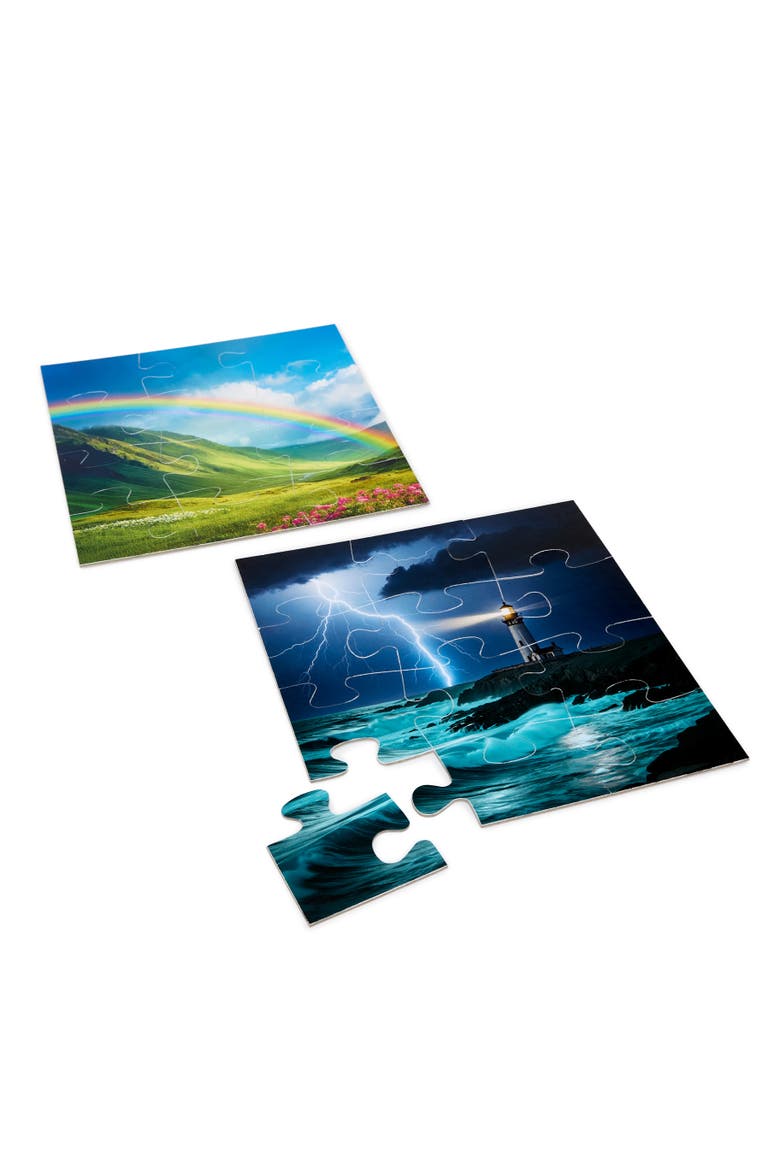Puzzles Weather Wonders, Main, color, Blue Multi