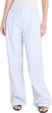 TWP Sulli Ticking Stripe Cotton Pants