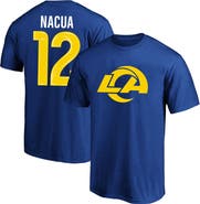 FANATICS Men's Fanatics Puka Nacua Royal Los Angeles Rams Big & Tall Player Name & Number T-Shirt