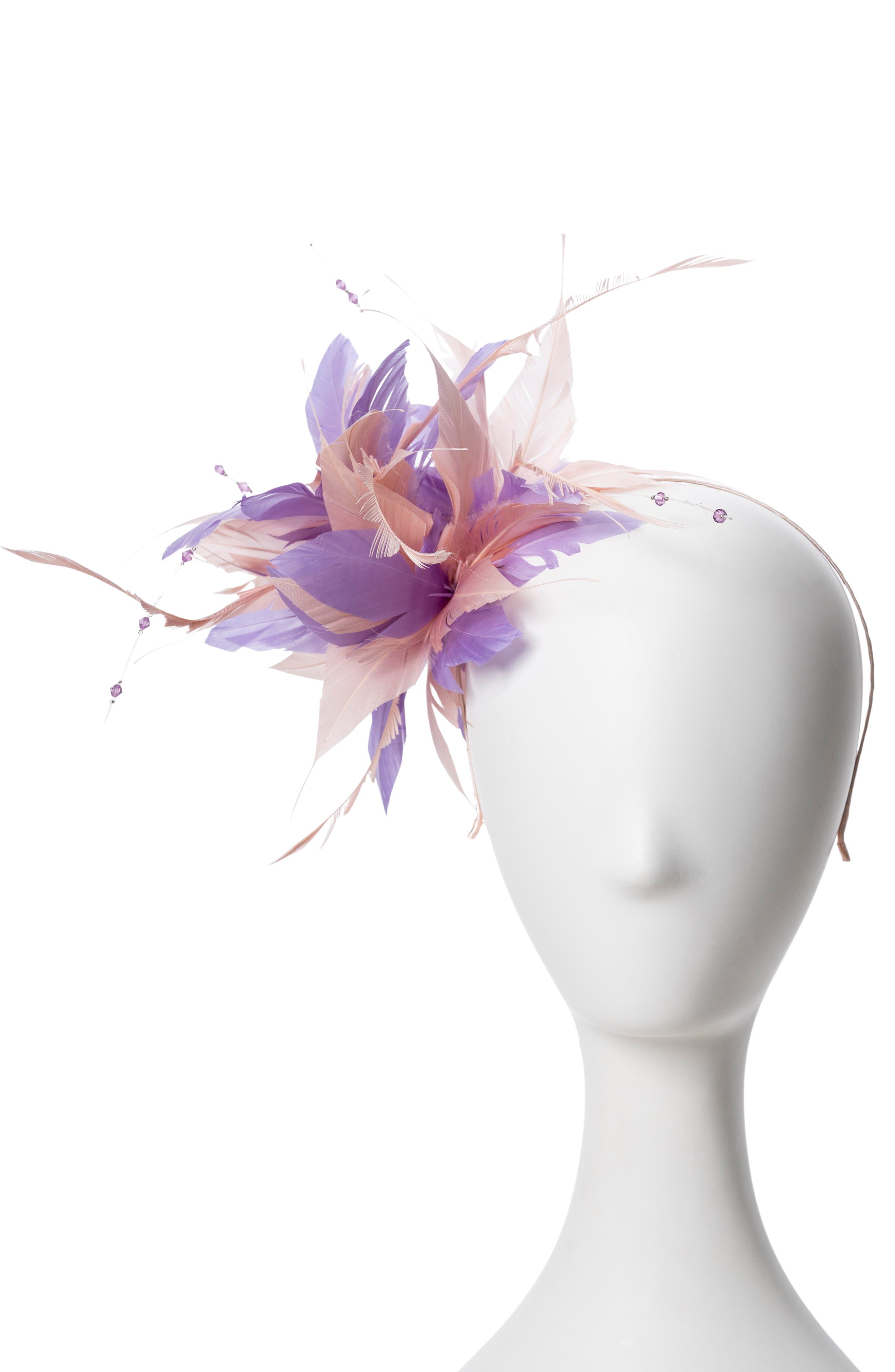 Collection XIIX Two-Tone Feather Fascinator