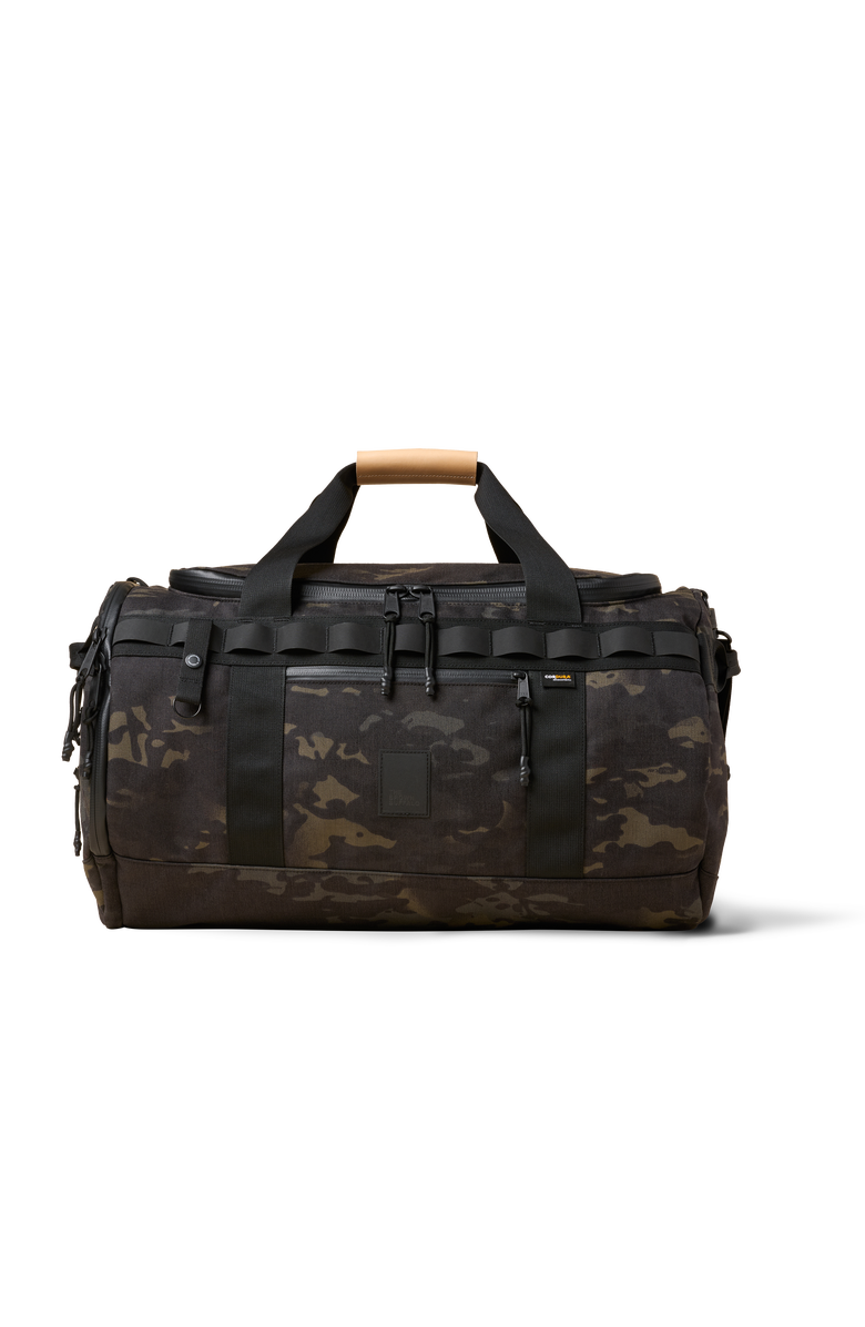 The Brown Buffalo Duffalo Duffle Bag, Alternate, color, Black-Grid