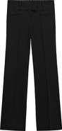 MANGO Pleated Straight Leg Pants