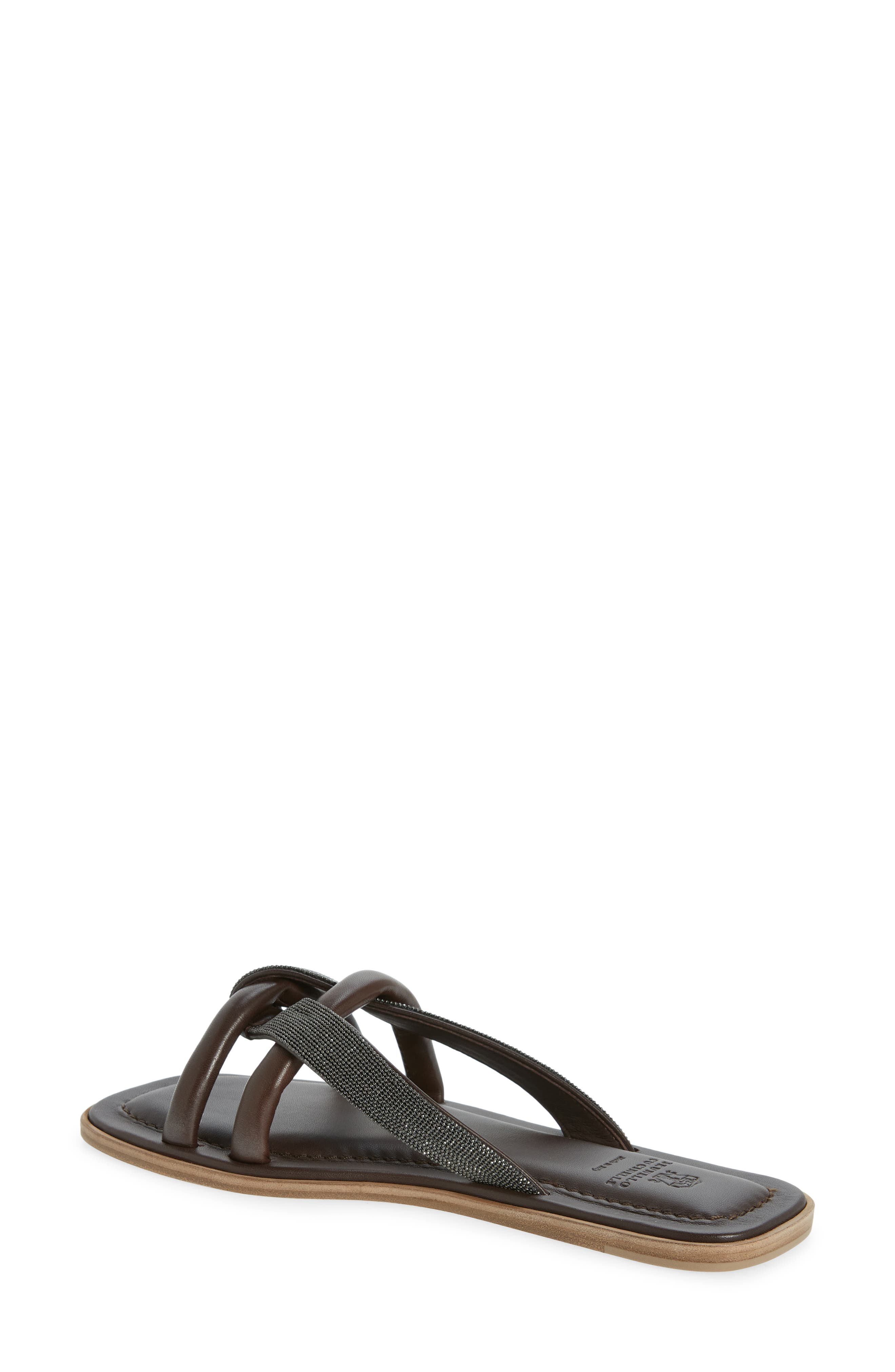 Brunello Cucinelli Slide Sandal, Alternate, color, 