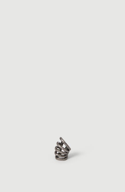 Sterling Silver shimmer ear cuff