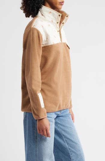 Campy Dreams Fleece Quarter Snap Pullover