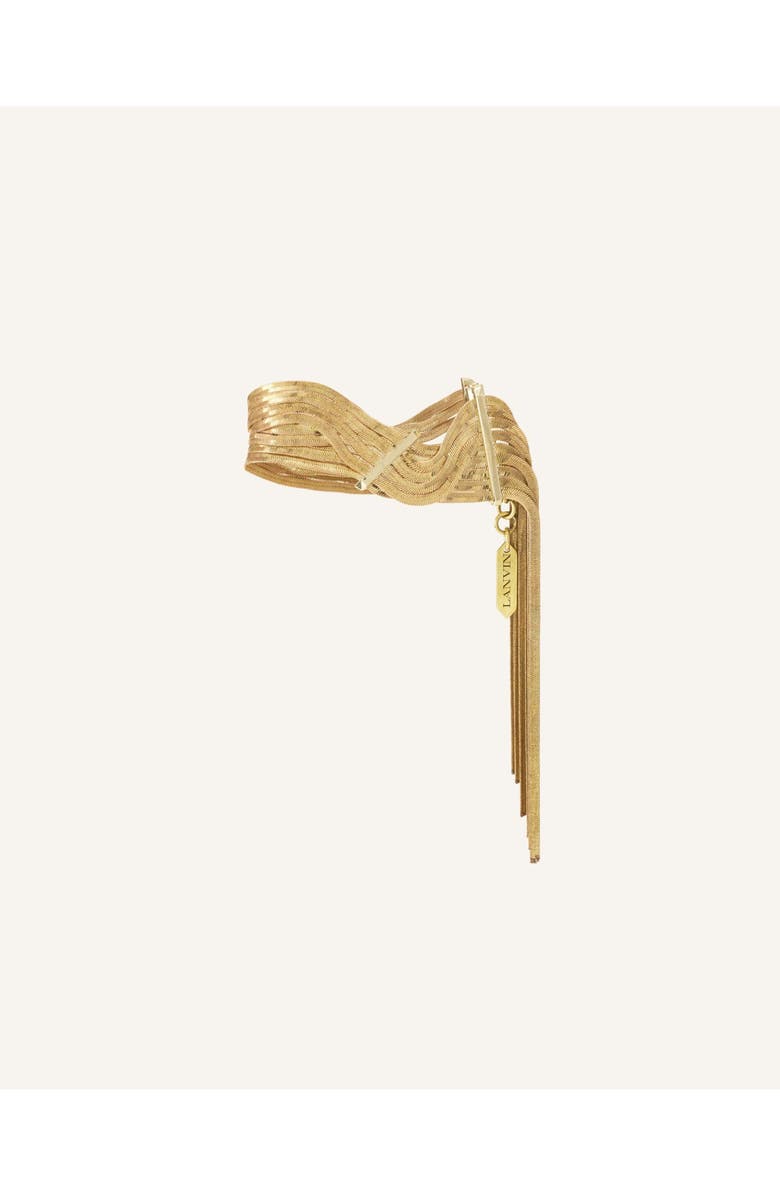 Lanvin Chain Bracelet, Main, color, Gold