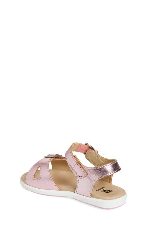 Shop Old Soles Fresh Cut Ankle Strap Sandal In Pink Frost