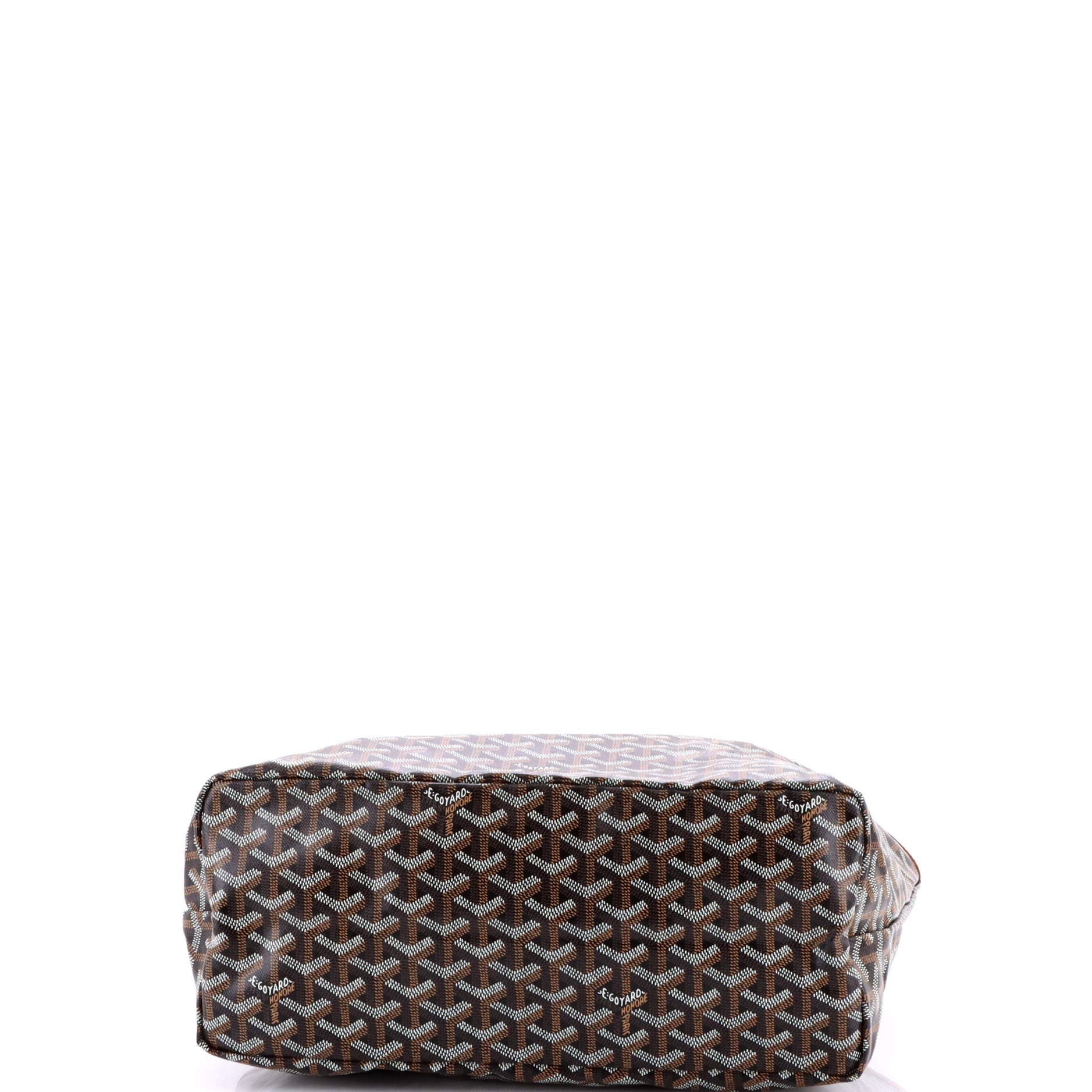 Pre-Owned Goyard Saint Louis Tote Coated Canvas PM, Alternate, color, Brown