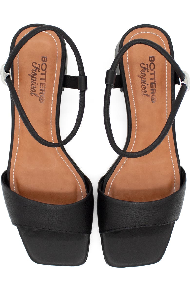 Bottero Tropical Summer Sandal, Alternate, color, Preto