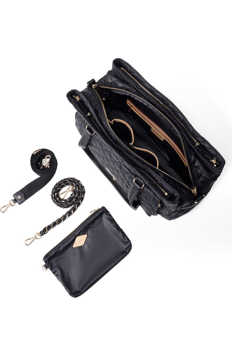 MZ Wallace Crosby Lock Quilted Nylon Tote, Alternate, color,