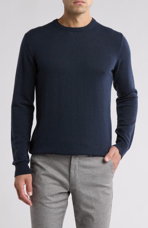 Wool & Cashmere Crewneck Sweater